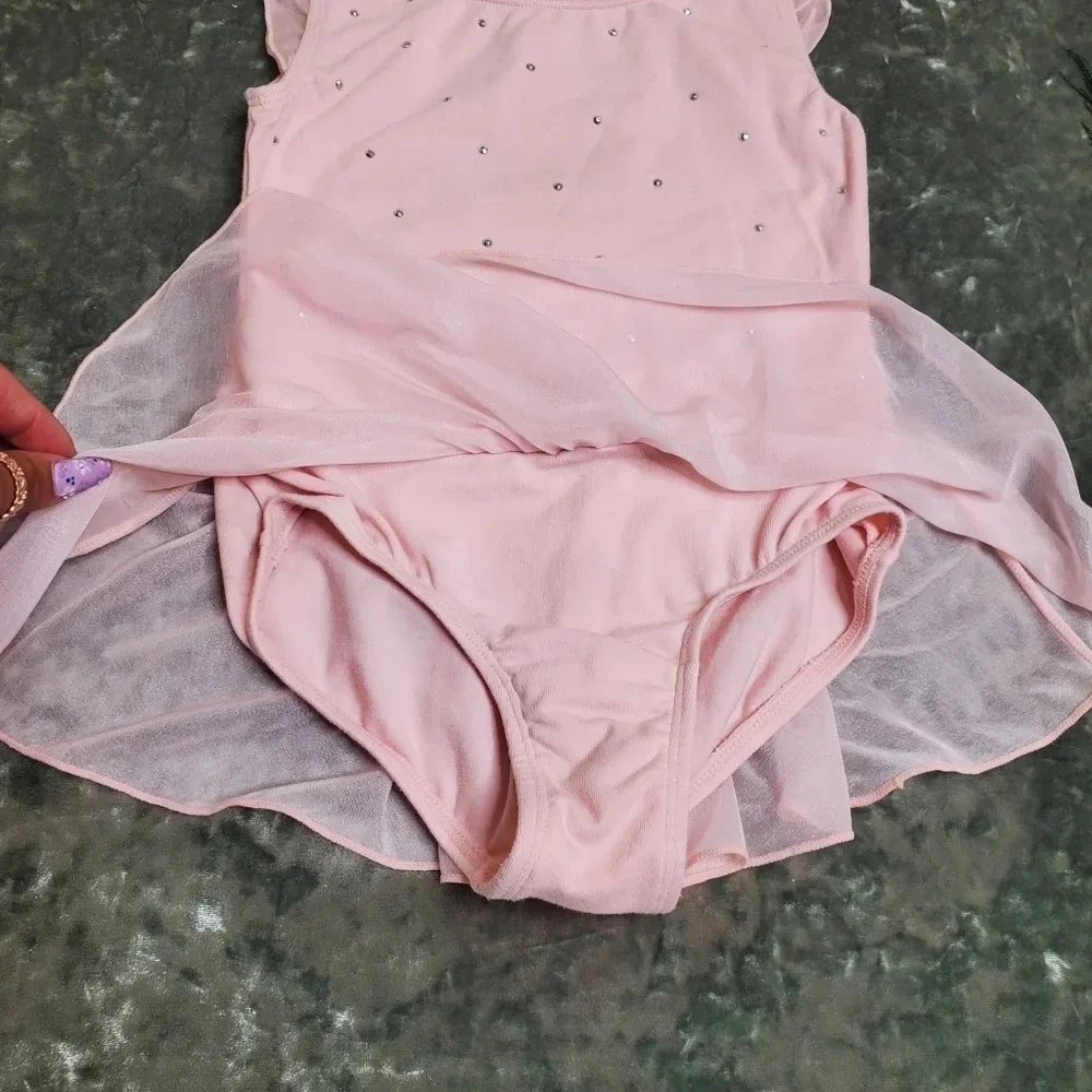 More Than Magic Pink Stud Leotard